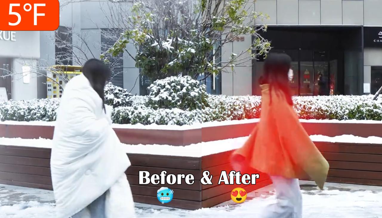 Best Winter Gifts – Portable Heated Shawl