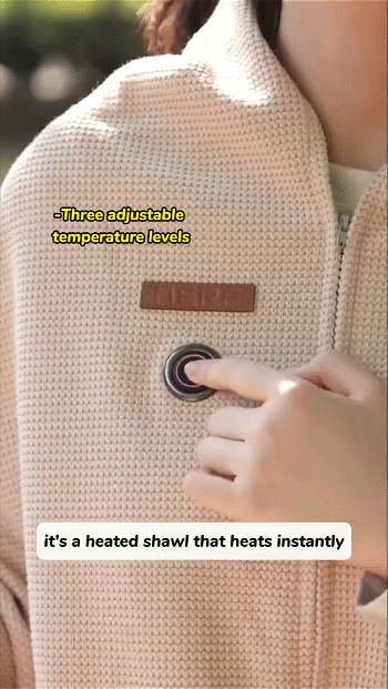 Best Winter Gifts – Portable Heated Shawl