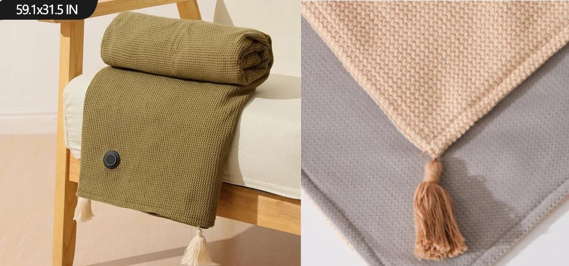 Best Winter Gifts – Portable Heated Shawl