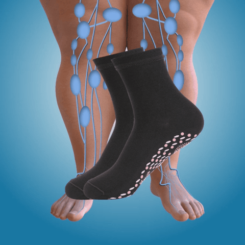 Tourmaline Lymphvity Slimming Health Sock