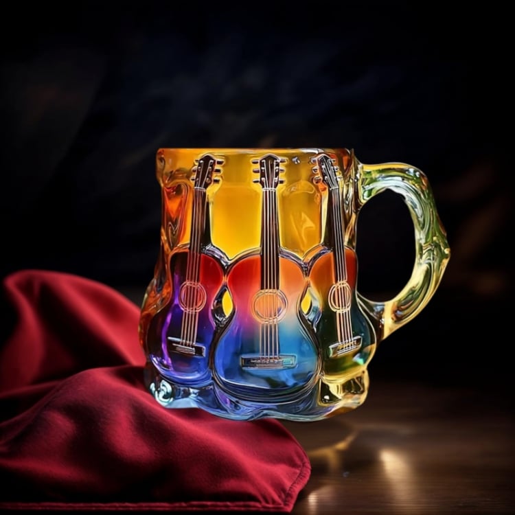 Guitar Art Mug