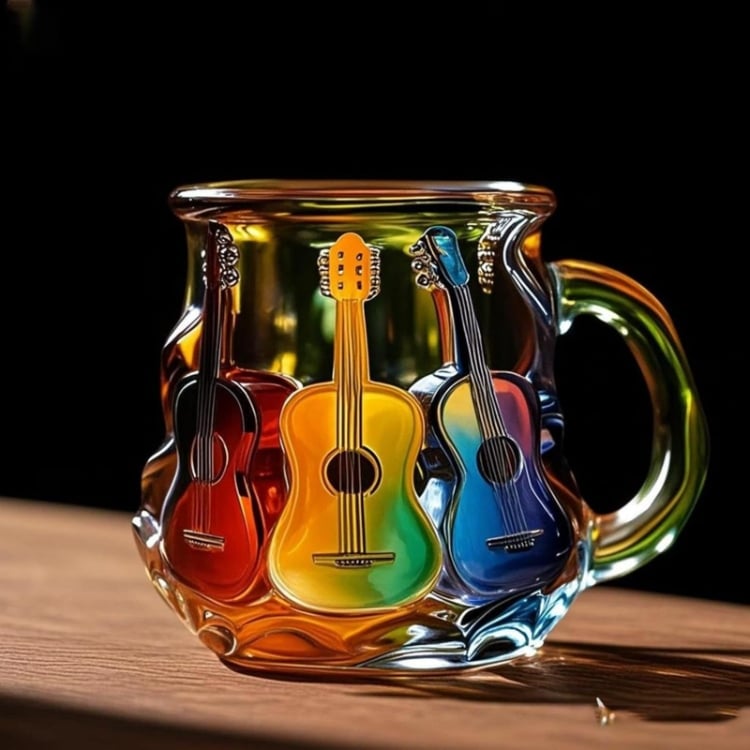 Guitar Art Mug