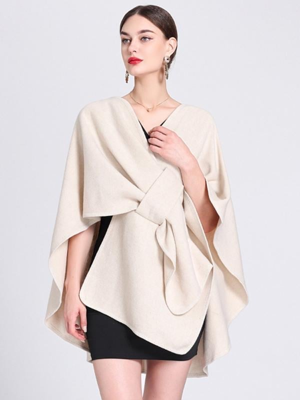 2025 NEW Women's Solid Color Cashmere Cape Shawl
