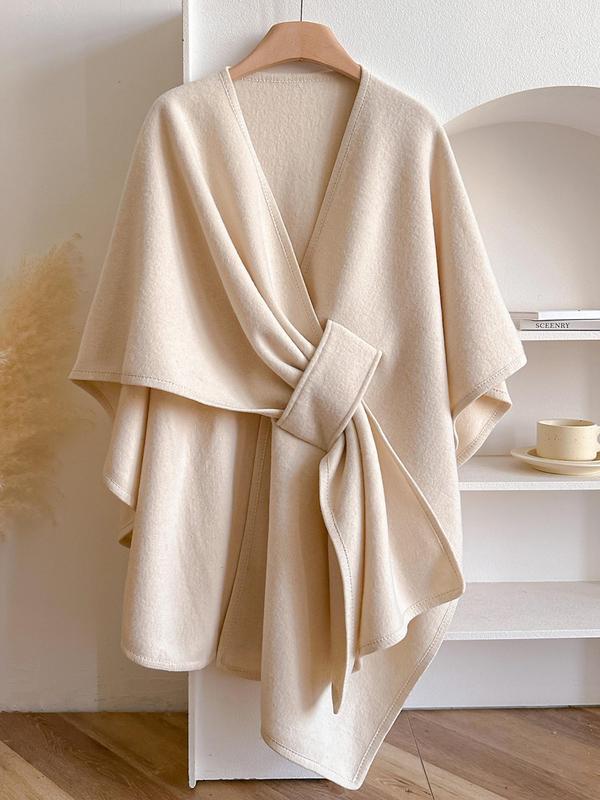 2025 NEW Women's Solid Color Cashmere Cape Shawl