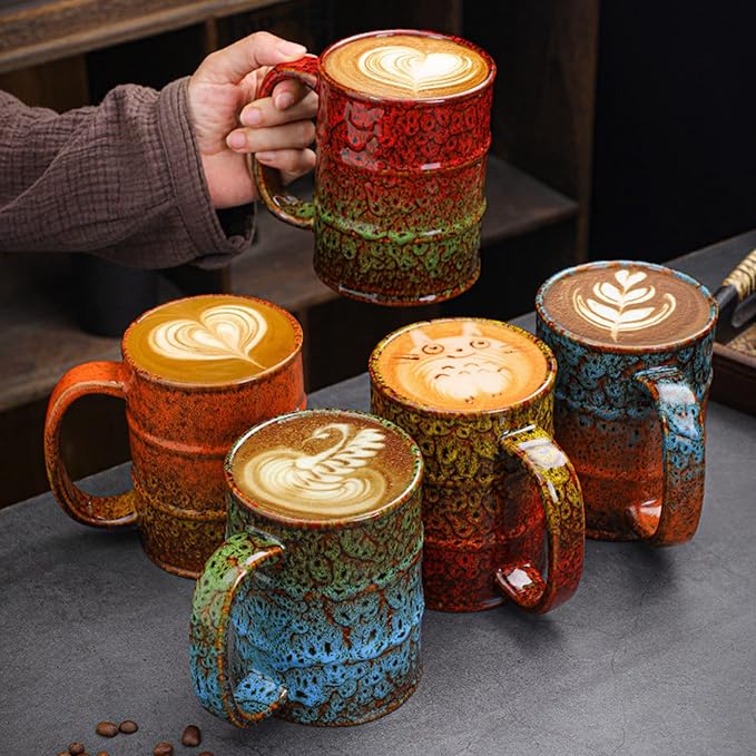 20 oz Ceramic Large Coffee Mug