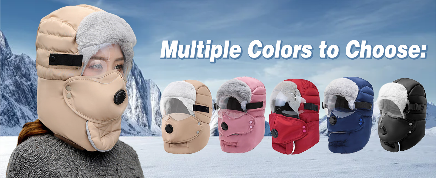 5-In-1 Unisex Outdoor Windproof Thermal Hunter Hat 5-In-1 Unisex Outdoor Windproof Thermal Hunter Hat