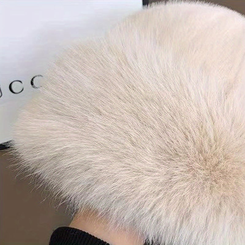 Winter Plush Thickened Scarf and Hat Warm Set