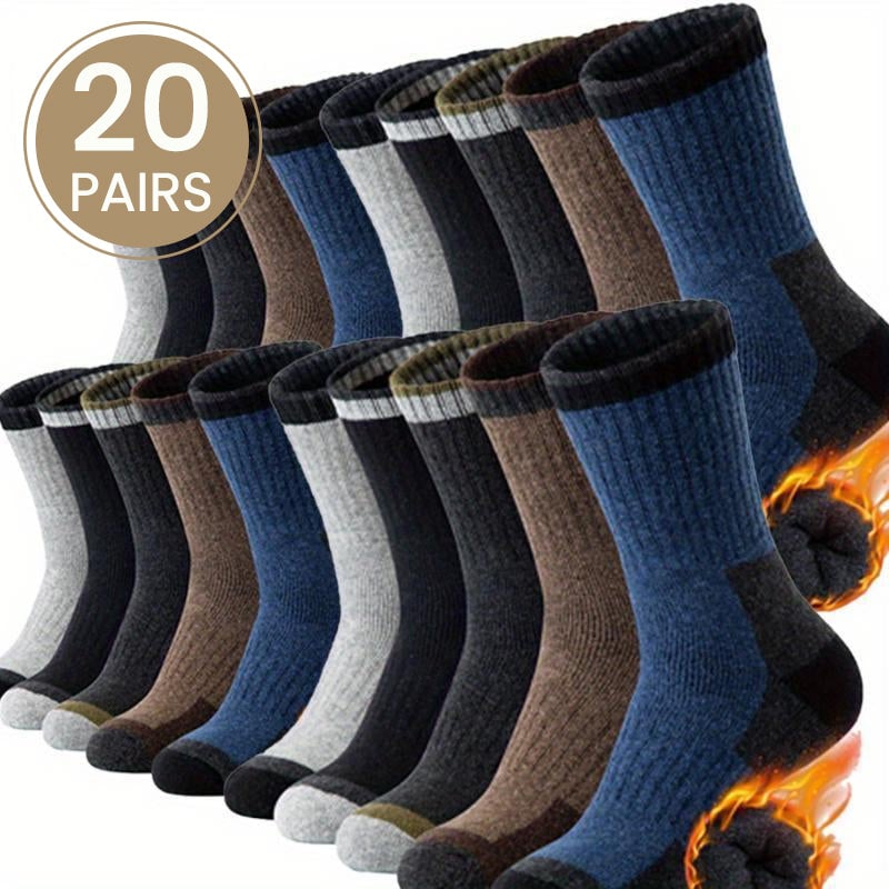 Warm Breathable Merino Wool Hiking Socks